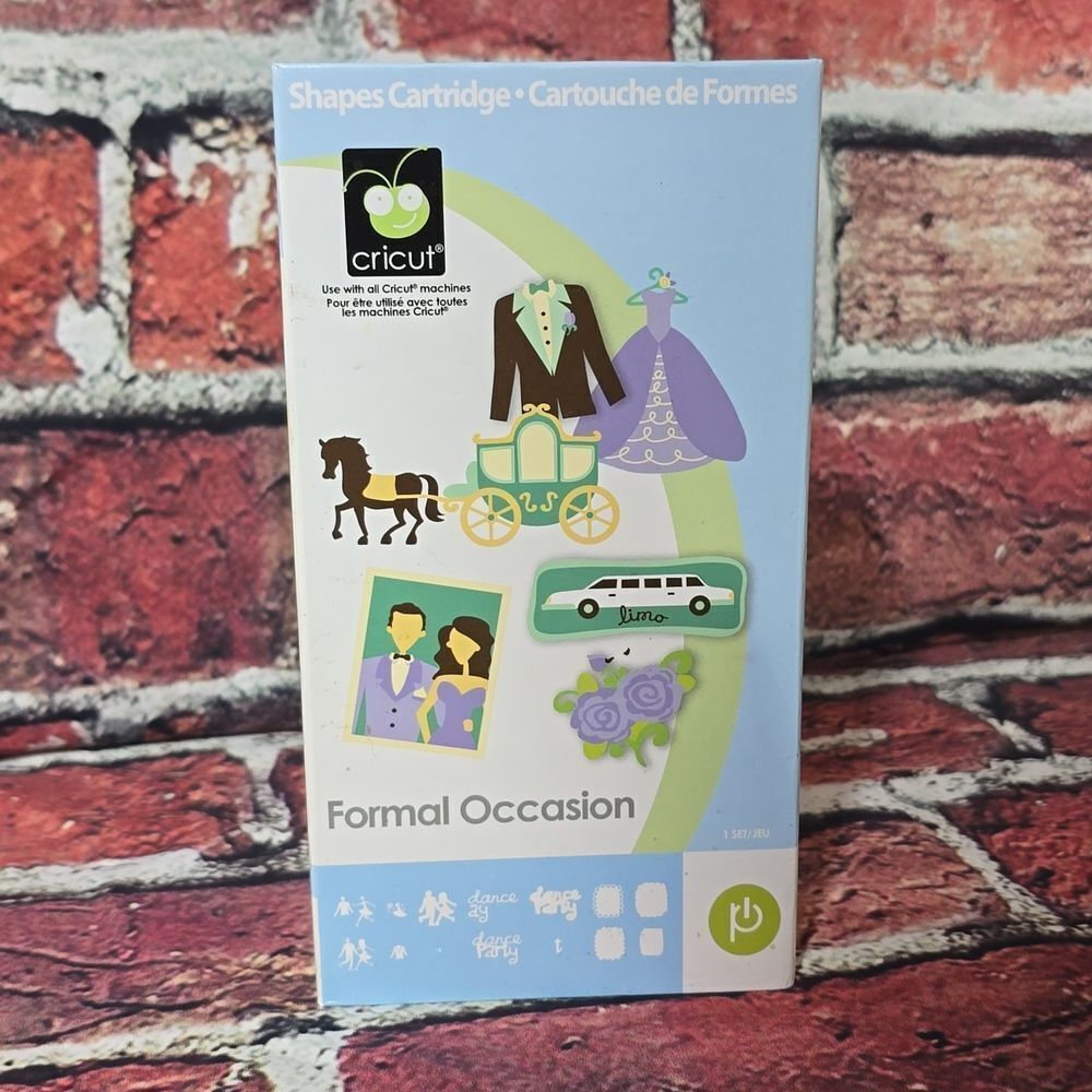 Cricut cartridges.  Has already been linked.  Formal occasion